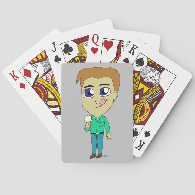 Chibi  spielkarten (Rückseite)