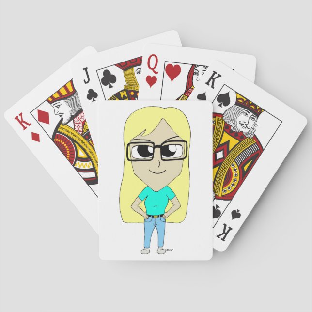 chibi  spielkarten (Rückseite)