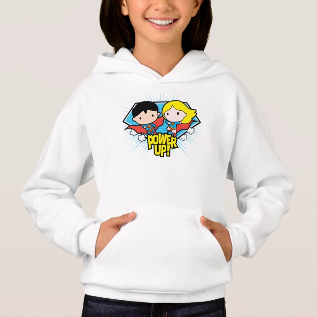 Chibi Superman & Chibi Supergirl Power Up! (Devant)