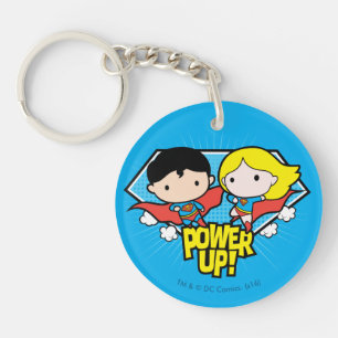 Chibi Superman & Chibi Supergirl Power Up!