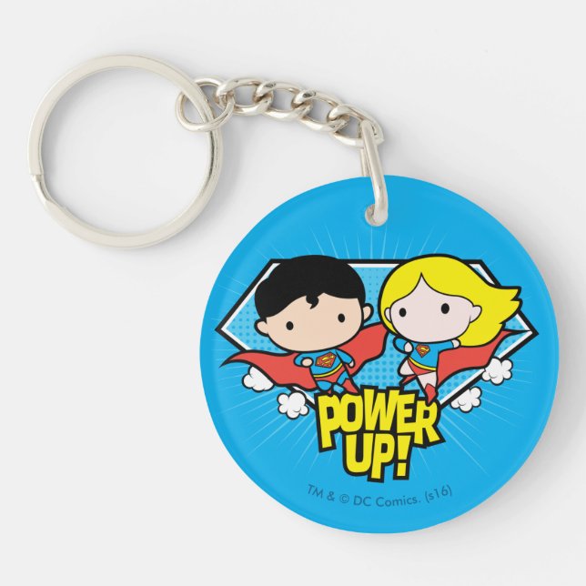 Chibi Superman & Chibi Supergirl Power Up! (Devant)