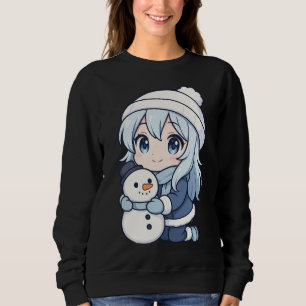 Chibi Sweatshirt Fille de l'Hiver – Bonhomme de Ne