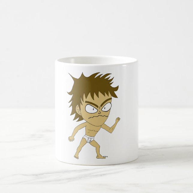 Chibi-T - Shirt Kaffeetasse (Mittel)