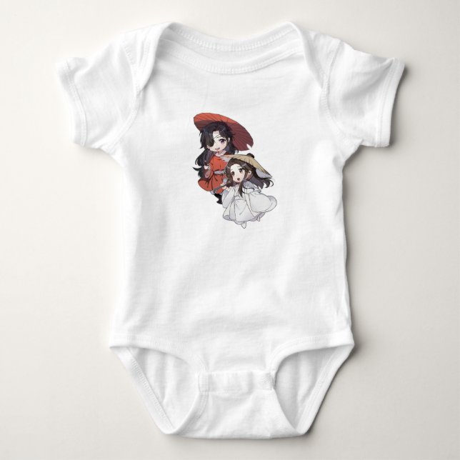 Chibi Tgcf Baby T-Shirt Strampler (Vorderseite)