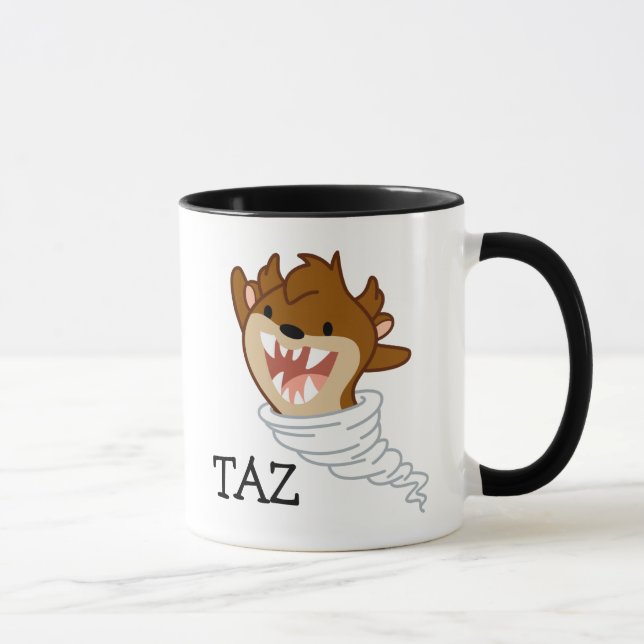 Chibi Tornado TAZ™ Tasse (Rechts)
