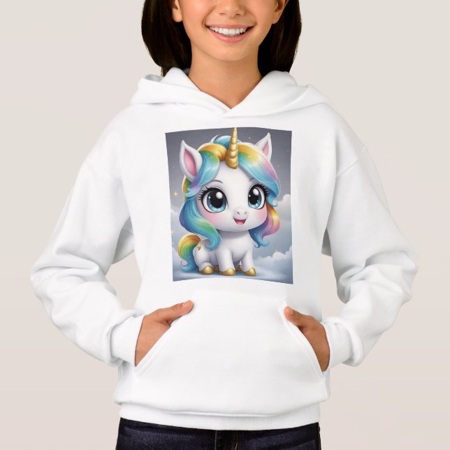 chibi, unicornio blanco de ojos claros (Devant)