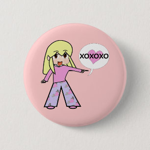 Chibi Valentine Button