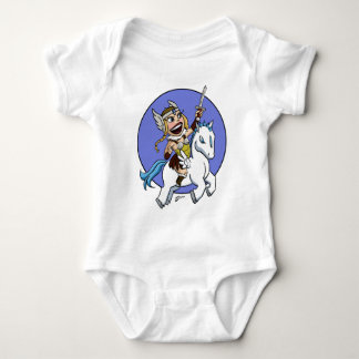 chibi valkyrie baby strampler