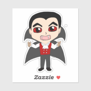 Chibi Vampir Aufkleber