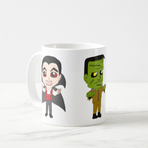 Chibi Vampire, Monster und Mumie Kaffeetasse