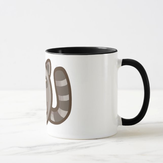 Chibi Waschbär Tasse (Rechts)