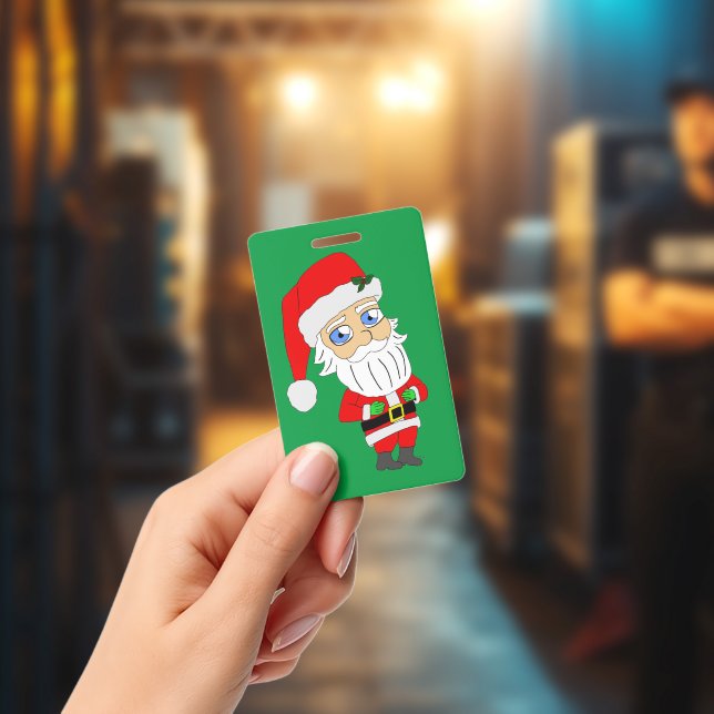 Chibi Weihnachtsmann  Ausweis (Konzert)