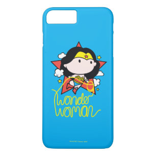 Chibi Wonder Frau fliegt mit Lasso Case-Mate iPhone Hülle