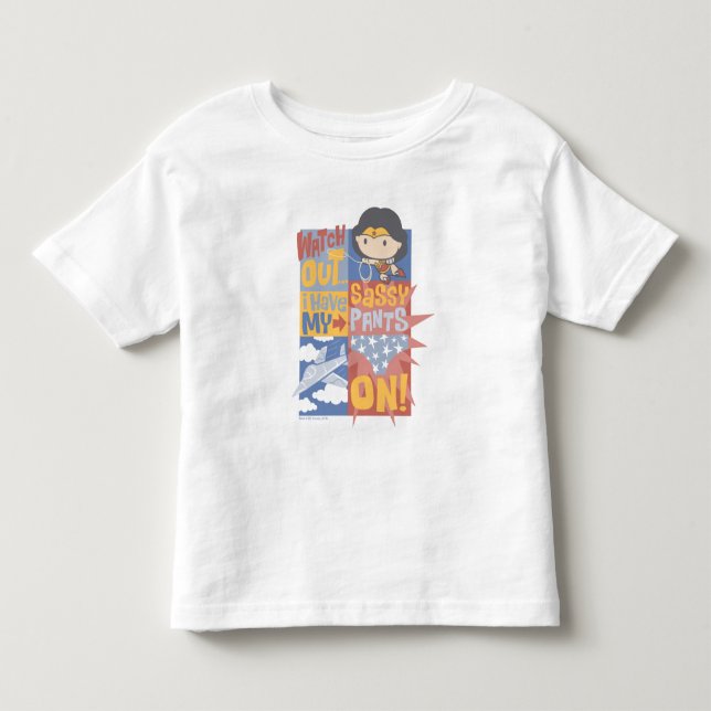 Chibi Wonder Woman | Ich habe meine geilen Pants a Kleinkind T-shirt (Vorderseite)