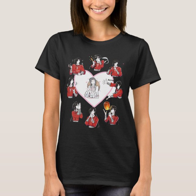 Chibi Xielian Huacheng Tgcf T-Shirt (Vorderseite)