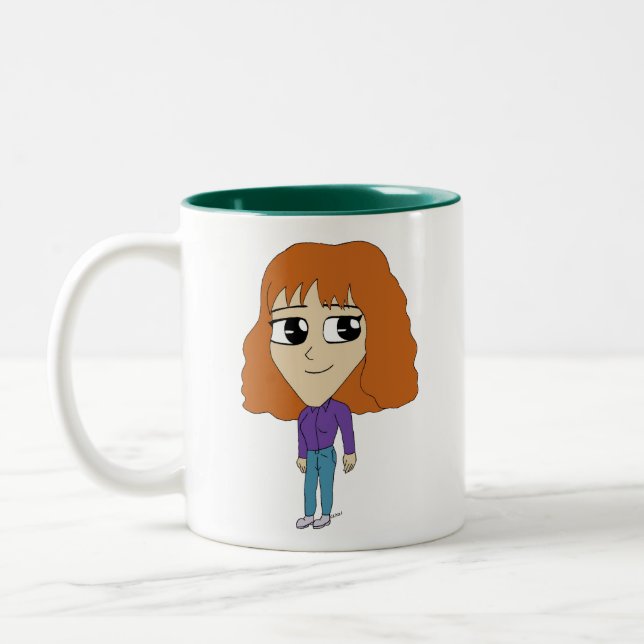 Chibi Zweifarbige Tasse (Links)