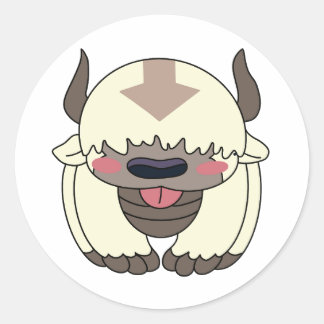 CHIBY APPA RUNDER AUFKLEBER