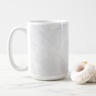 Chic 15 oz Classic Tasse mit weißem Marmormuster