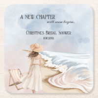 Chic 'A New Chapter' Beach and Waves Brautparty