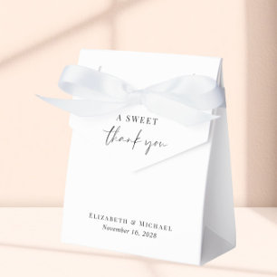 Chic A Sweet Thank You Hochzeitsgeschenk Schachtel Geschenkschachtel