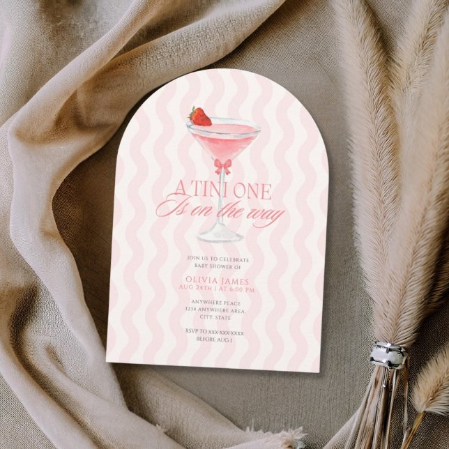 Chic a tini One Girl Dusche Einladung (Von Creator hochgeladen)