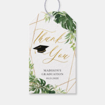 Chic Abschluss Tropical Greenery Geometric Gevor