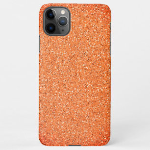 Chic Abstrakt Orange Gold Gravel Modernes Design iPhone 11Pro Max Hülle