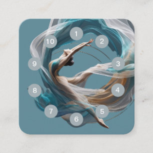 Chic Aerial Air Yoga Instructor Class Pass Treuekarte