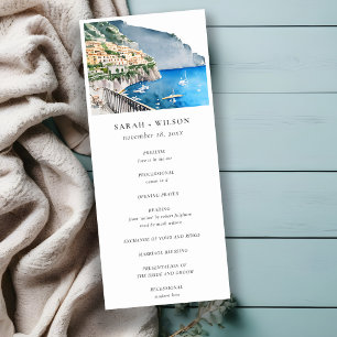 Chic Amalfi Coast Italie Programme de mariage pays