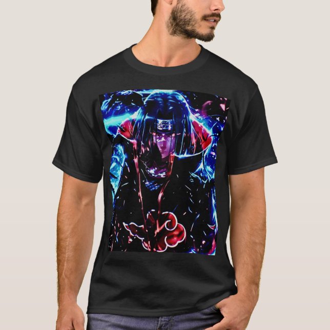 "Chic Anime Print T-Shirt: Vibrant Art Edition" T-Shirt (Vorderseite)