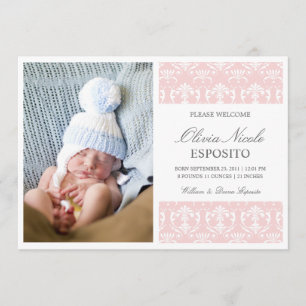 CHIC BABY   FAIRE-PART DE NAISSANCE