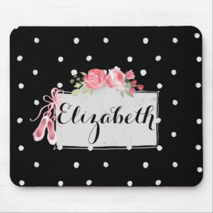 Chic Ballet Personalisiert Mousepad