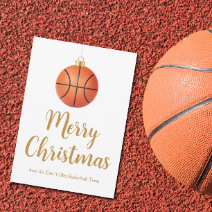 Chic Basketball Team Frohe Weihnachten Custom