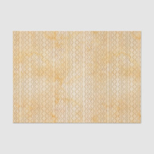 Chic-Beige und Imitat-Goldaztekisches Seidenpapier