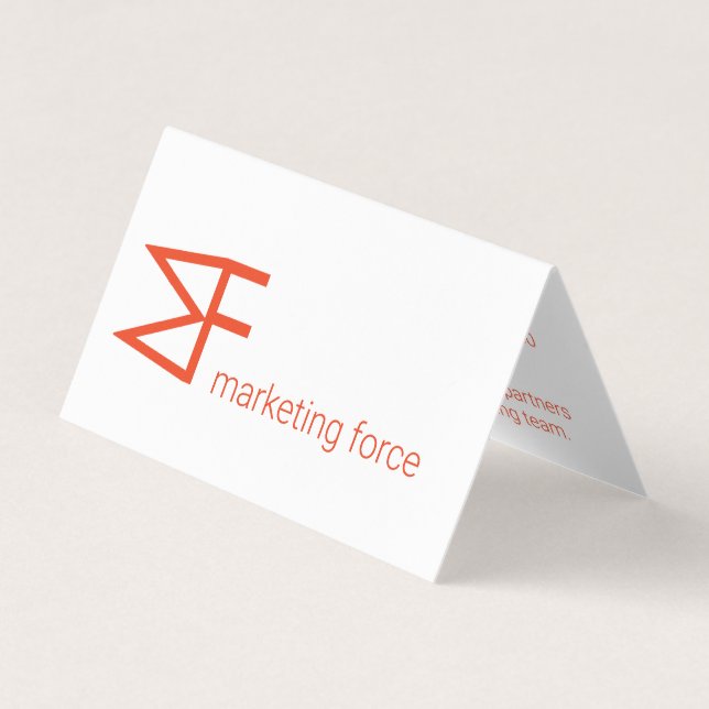 Chic Beruflich Business Card Visitenkarten (Vorderseite)