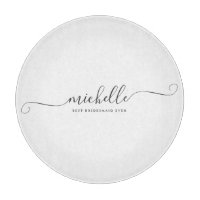 Chic Best Bridesmaid Ever Individuelle Name Script