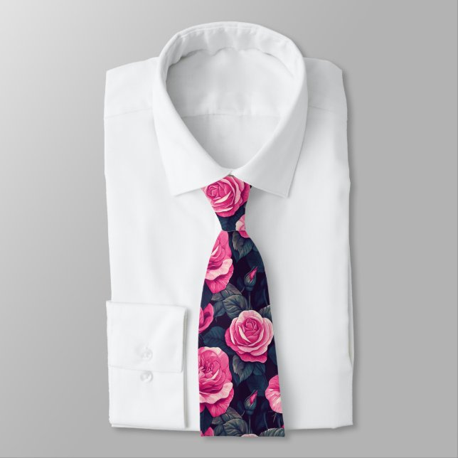 Chic Birthday Gifts For Men Rose Krawatte (Gebunden)