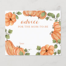 Chic Black Fall Pumpkin Baby Duschempfehlung