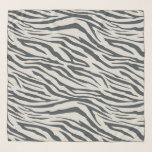 Chic Black Gray Zebra Muster Schal<br><div class="desc">Chic Chiffonschal mit einem stilvollen, cremefarbenen, cremefarbenen Zebramuster. Elegantes und modernes Design. Exklusiv für Sie entworfen von Happy Dolphin Studio. Wenn Sie Hilfe oder passende Produkte benötigen, kontaktieren Sie uns bitte unter happydolphinstudio@outlook.com.</div>