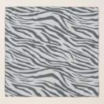 Chic Black Pastel Blue Zebra Muster Schal<br><div class="desc">Chic Chiffonschal mit einem stilvollen,  cremefarbenen,  cremefarbenen Zebramuster. Elegantes und modernes Design. Exklusiv für Sie entworfen von Happy Dolphin Studio. Wenn Sie Hilfe oder passende Produkte benötigen,  kontaktieren Sie uns bitte unter happydolphinstudio@outlook.com.</div>