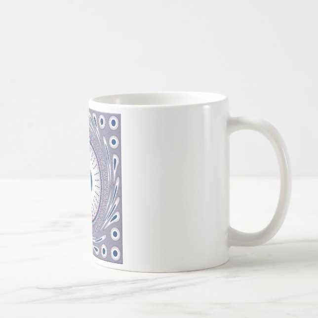 Chic blau kaffeetasse (Rechts)