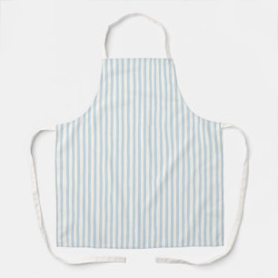 Chic Blau Weiß Gestreift Schürze