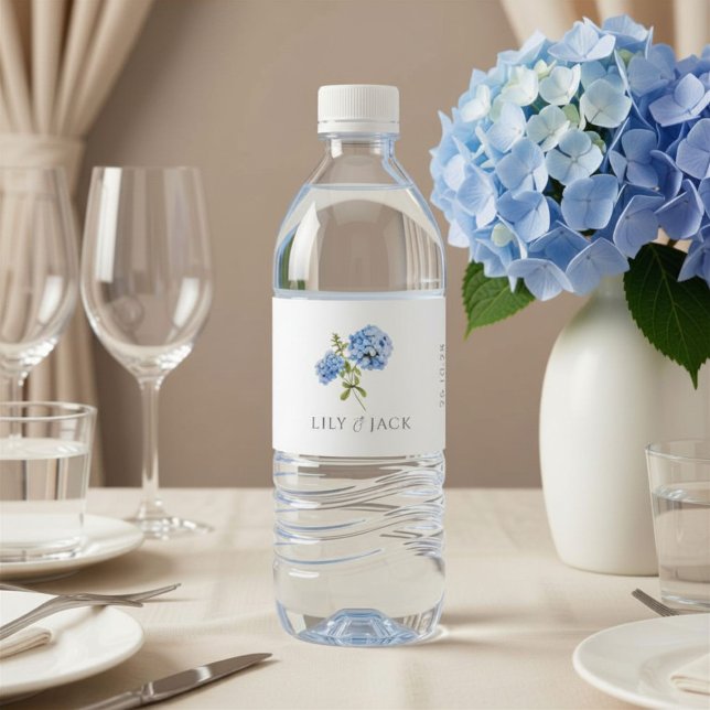Chic Blaue Hortensien-Hochzeit (Von Creator hochgeladen)