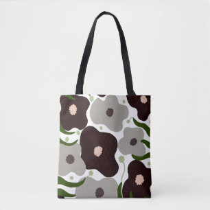 Chic Blume Tote Tasche