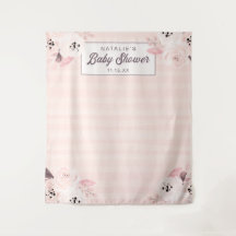 Chic Blush & Peach Floral Fotografy Background