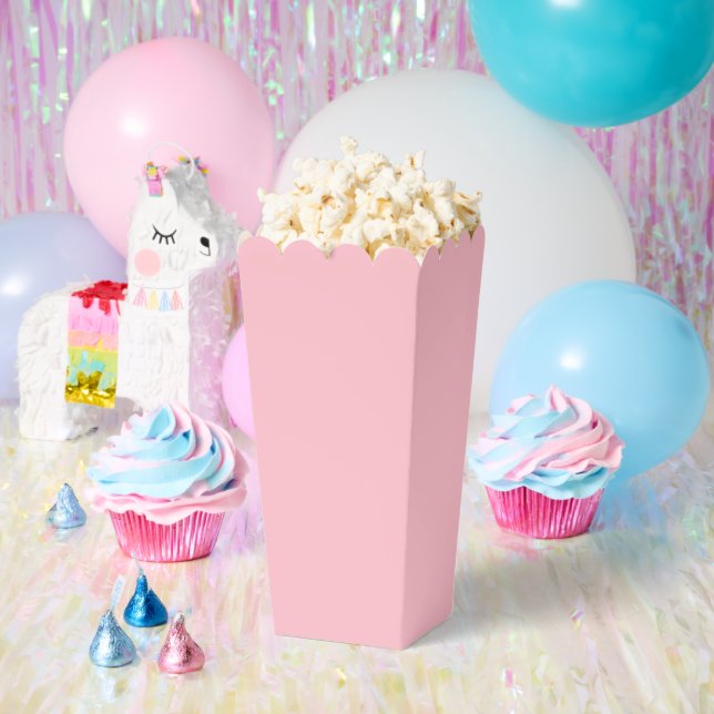Chic Blush Pink Box für Popcorn oder Candy Geschenkschachtel (Party)
