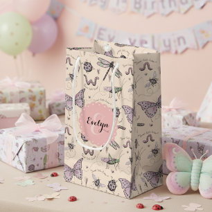 Chic Blush Pink Insekten Baby Girl Dusche Kleine Geschenktüte