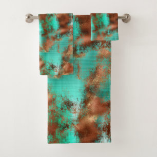 Chic Boho en cuivre Turquoise