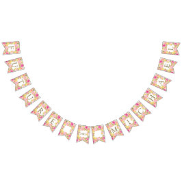 Chic Boho Floral Future Mrs. Brautparty Wimpelkette