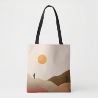 Chic Boho Terracotta Desert Cactus